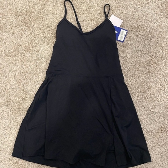 JoyLab Dresses & Skirts - JoyLab Black Active Dress | Built-In Shelf Bra Athletic Tennis Dress Size M NWT